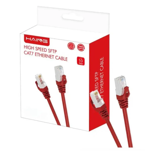 HAING HI-CAT704-15M High Speed SFTP CAT7 Ethernet Cable 15M