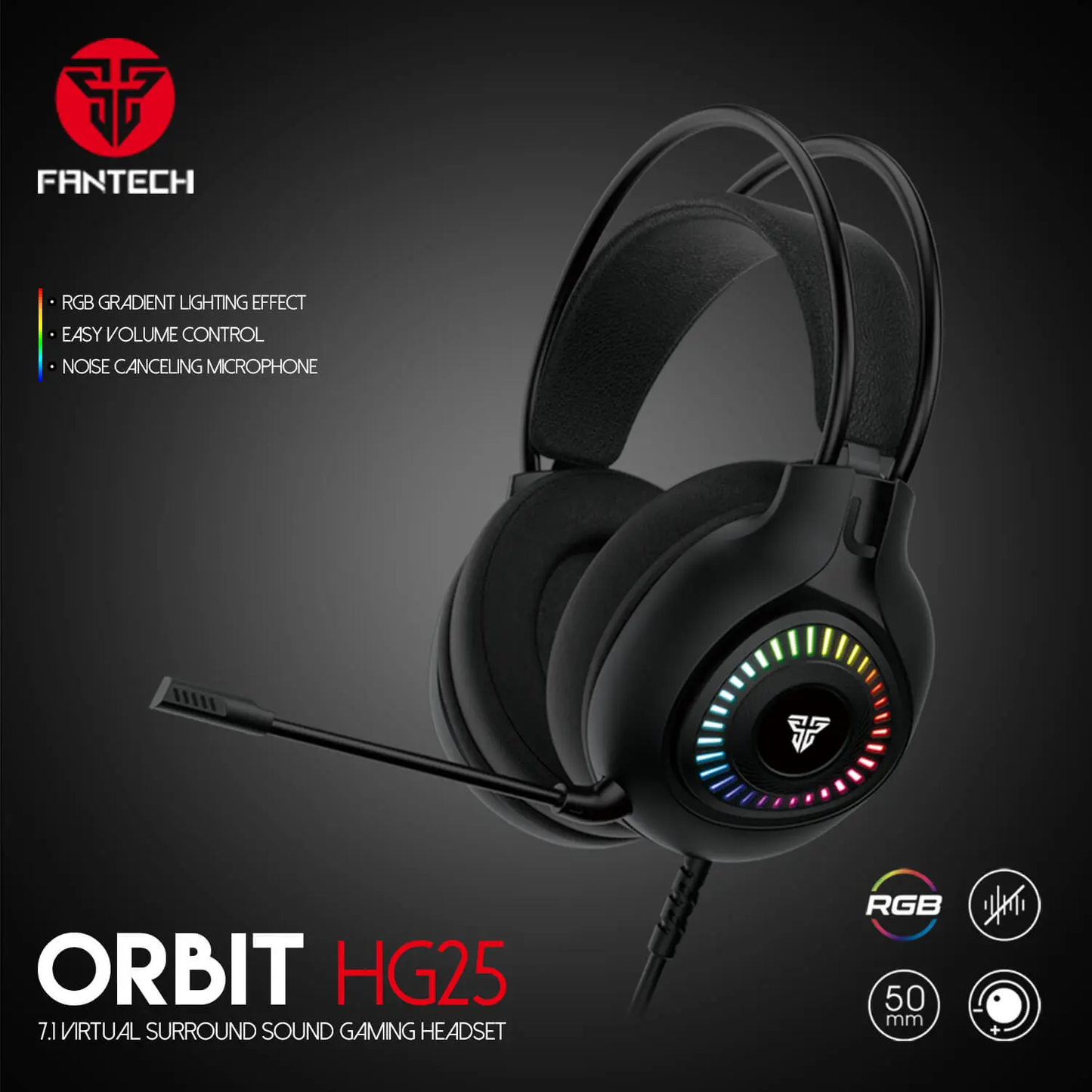 FANTECH ORBIT HG25 BK