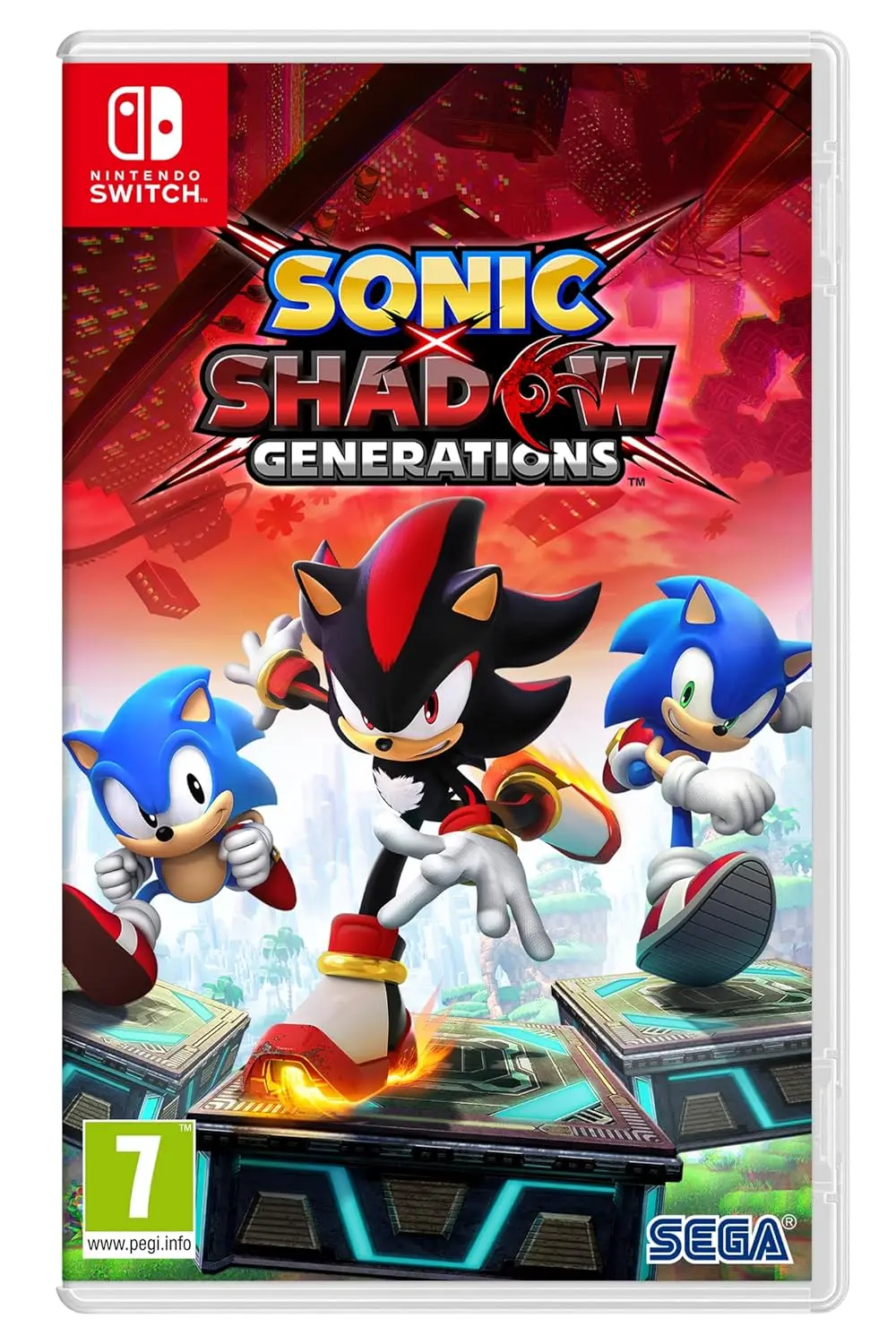 SONIC SHADOW GENERATIONS NINTENDO SWITCH