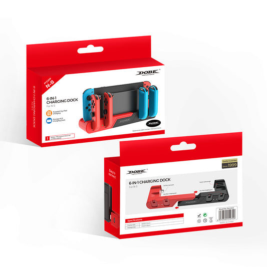 DOBE 6 In 1 Charging Dock TNS-0122 for Nintendo Switch
