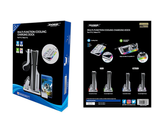 DOBE MULTIFUNCTION COOLING CHARGING DOCK TP5-3557