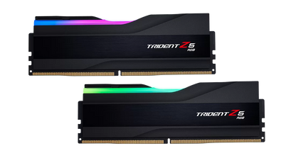 G.SKILL Trident Z5 RGB Series 128GB (2x64GB) DDR5 RAM 6000MT/s CL34 Memory Kit - Black