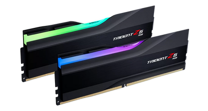 G.SKILL Trident Z5 RGB Series 128GB (2x64GB) DDR5 RAM 6000MT/s CL34 Memory Kit - Black