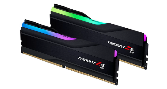 G.SKILL Trident Z5 RGB Series 32GB (2x16GB) DDR5 RAM 6000MT/s CL28 Memory Kit - Black