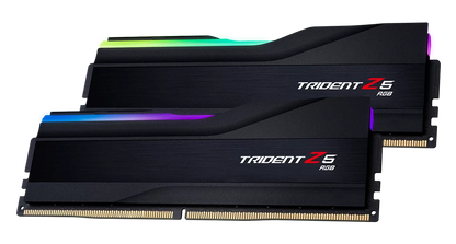 G.SKILL Trident Z5 RGB Series 32GB (2x16GB) DDR5 RAM 6000MT/s CL28 Memory Kit - Black