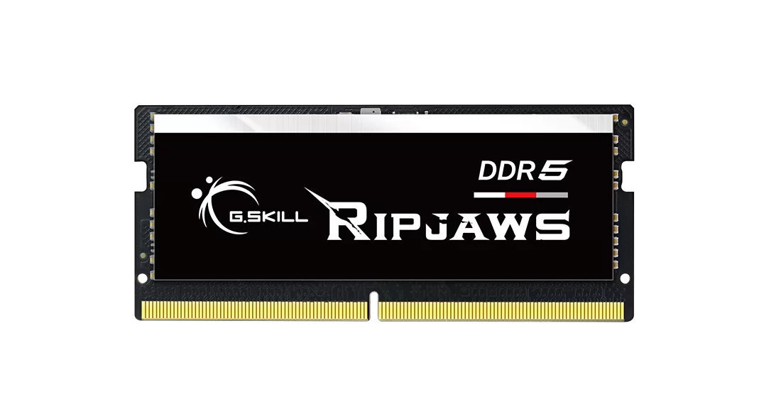 G.SKILL Ripjaws Series SODIMM Laptop 16GB (1x16GB) DDR5 RAM 5600MT/s CL46