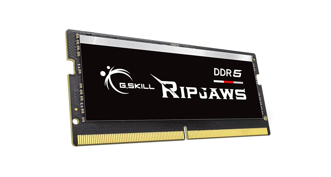 G.SKILL Ripjaws Series SODIMM Laptop 16GB (1x16GB) DDR5 RAM 5600MT/s CL46