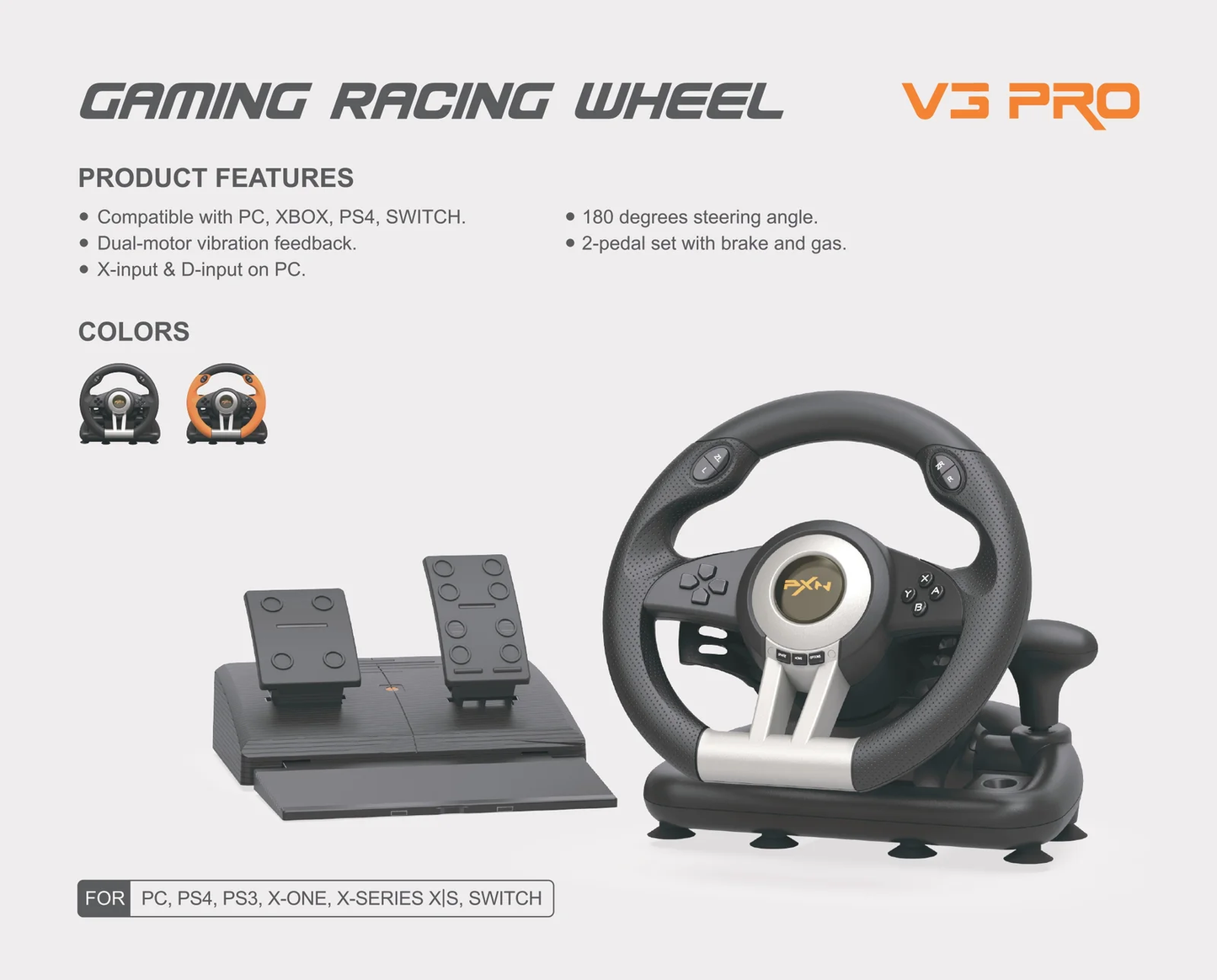 STEERING PXN V3 PRO