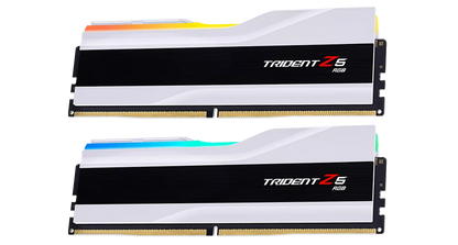 G.SKILL Trident Z5 RGB Series 64GB (2x32GB) DDR5 RAM 6000MT/s CL36 Memory Kit - White