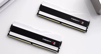 G.SKILL Trident Z5 RGB Series 64GB (2x32GB) DDR5 RAM 6000MT/s CL36 Memory Kit - White