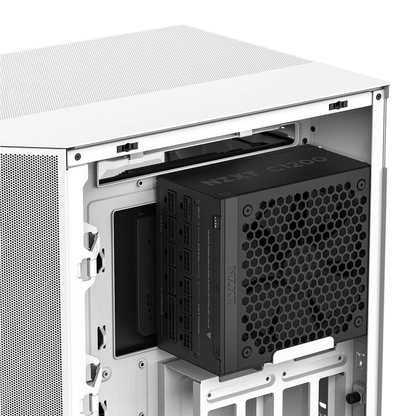 NZXT C1200, 1200W 80+ Gold Full Modular ATX (3.1) (PCIe 5.1) Gaming Power Supply w/ 135mm fluid dynamic bearing fan with Zero Fan Mode (Black)