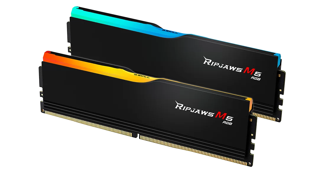 G.SKILL Ripjaws M5 RGB Series 32GB (2x16GB) DDR5 RAM 6000MT/s CL36 Memory Kit - Black