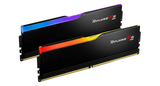 G.SKILL Ripjaws M5 RGB Series 32GB (2x16GB) DDR5 RAM 6000MT/s CL36 Memory Kit - Black