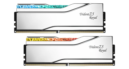G.SKILL Trident Z5 Royal RGB Series 32GB (2x16GB) DDR5 RAM 6000MT/s CL28 Memory Kit - Silver