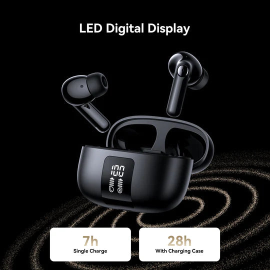 JOYROOM JR-FN3 ANC+ENC True Wireless Bluetooth Earphones Black