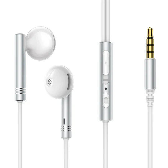 JOYROOM JR-EW06 Wired Series Half In-Ear Metal Wired Earbuds