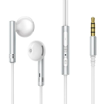JOYROOM JR-EW06 Wired Series Half In-Ear Metal Wired Earbuds