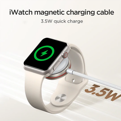 JOYROOM S-IW011 iP Watch Magnetic Charging Cable (USB-C) 1.2m-White