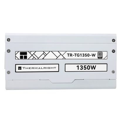 Thermalright (TP1350-W) Platinum 1350W (ATX 3.0) PCIE 5.0 (12VHPWR) 80 Plus Platinum Full Modular, Smart Fan - Power Supply (White)
