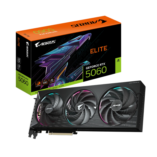 AORUS GeForce RTX™ 5060 ELITE 8G GPU