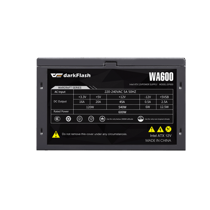 DARKFLASH WA 600WATT POWER SUPPLY