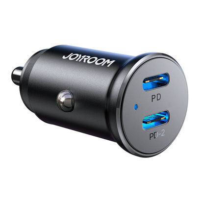 JOYROOM CCN06 C+C 30W mini Metal Car Charge