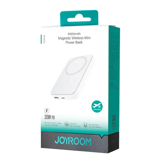 JOYROOM JR-W020 20W Mini Magnetic Wireless Power Bank 10000mah