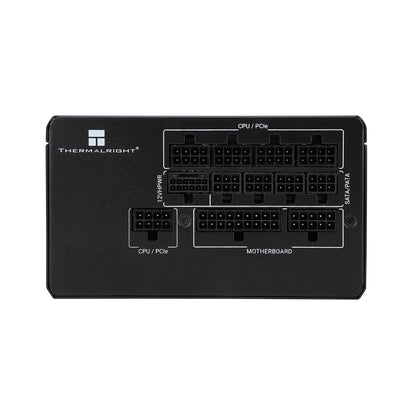 Thermalright (TG-1200) Gold 1200W (ATX 3.0) PCIE 5.0 (12VHPWR) 80 Plus Gold Full Modular, Smart Fan - Power Supply