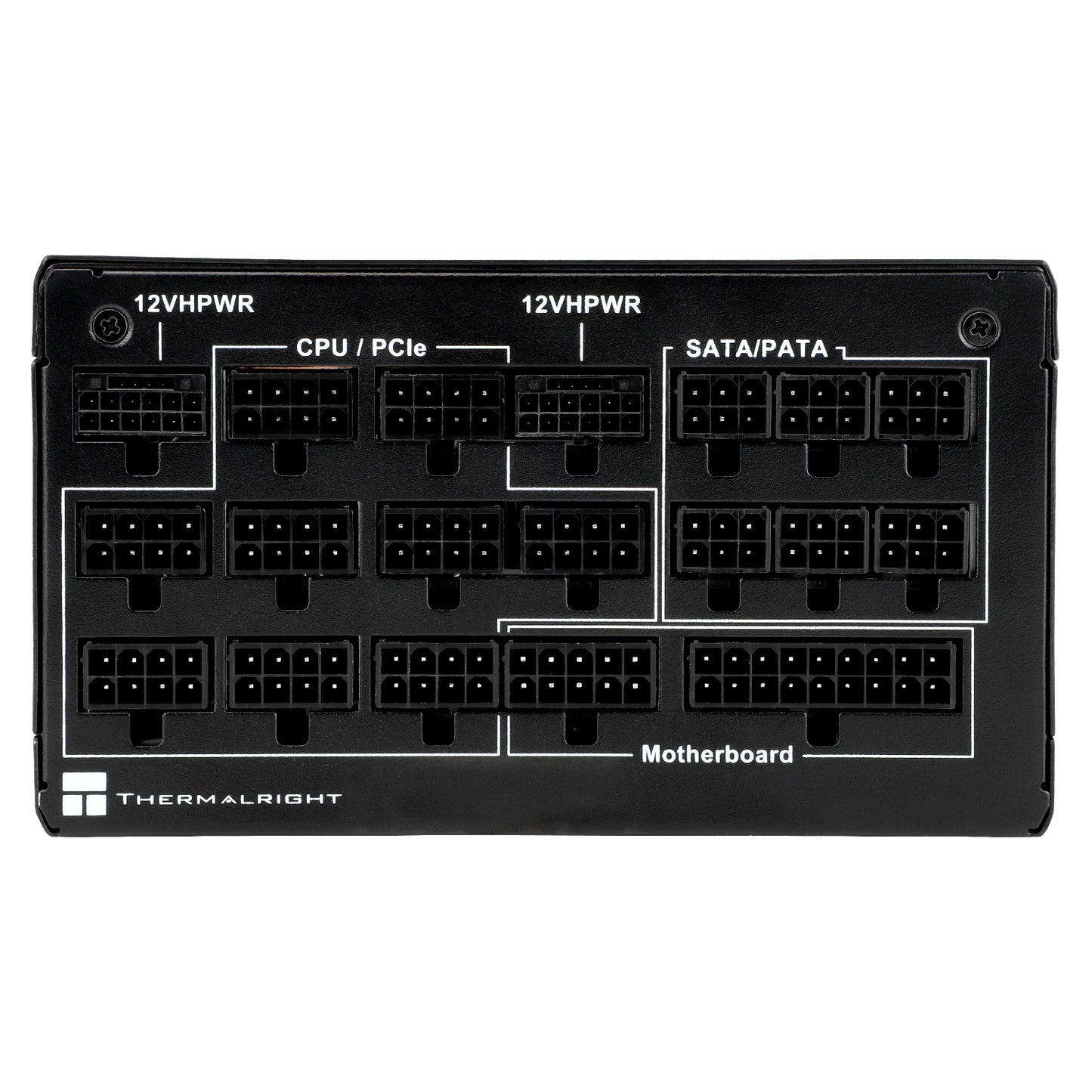 Thermalright (TG-1350) Gold 1350W (ATX 3.0) PCIE 5.0 (12VHPWR) 80 Plus Gold Full Modular, Smart Fan - Power Supply