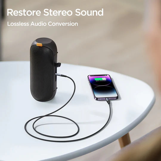 JOYROOM SY-A06 Audio-Transfer Series AUX Audio Cable (Lightning to 3.5mm) 1.2m