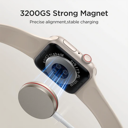 JOYROOM S-IW011 iP Watch Magnetic Charging Cable (USB-C) 1.2m-White