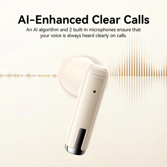 JOYROOM JR-PB3 True Wireless Bluetooth Earphones Beige