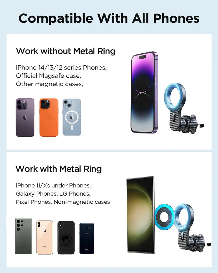 JOYROOM JR-ZS355 Magnetic Car Phone Mount (Air Vent)