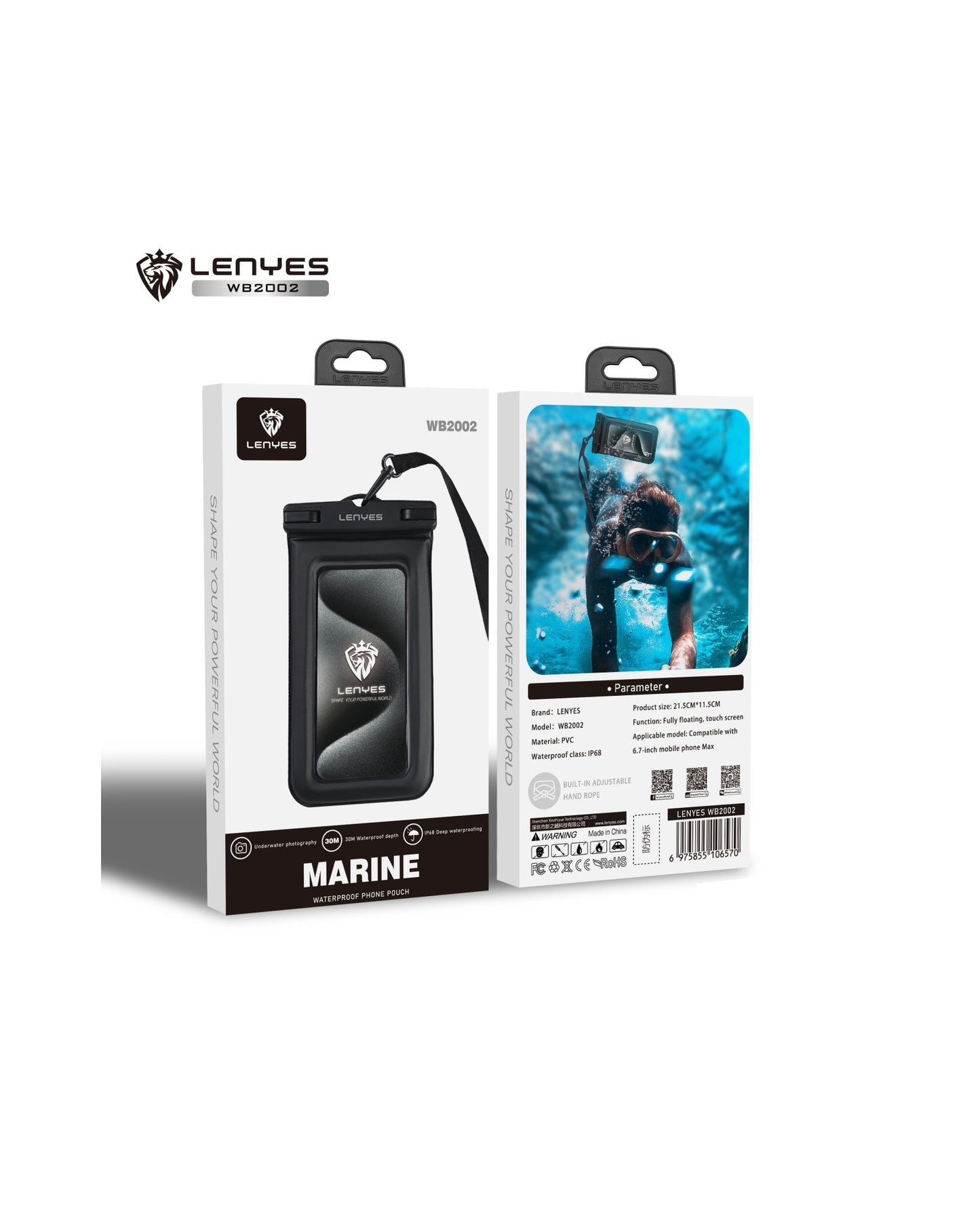 LENYES WB2002 Waterproof Floating Bag