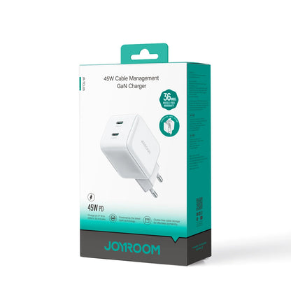 JOYROOM JR-TCL05 45W Cable Management GaN Charger