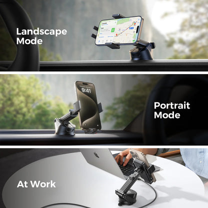 JOYROOM JR-ZS241S Wireless Car Charger Holder-Black