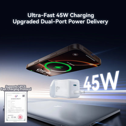 JOYROOM JR-TCL05 45W Cable Management GaN Charger