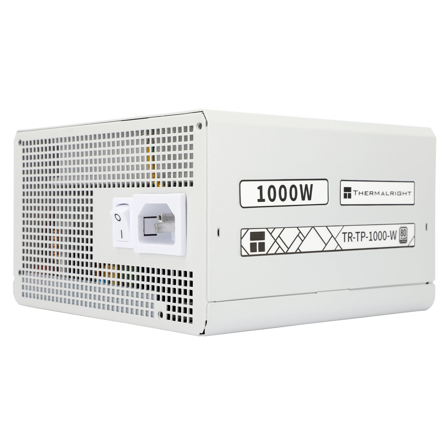 Thermalright (TP-1000-W) Platinum 1000W (ATX 3.0) PCIE 5.0 (12VHPWR) 80 Plus Platinum Full Modular, Smart Fan - Power Supply (White)