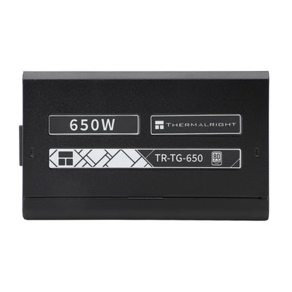 Thermalright (TG-650) Gold 650W (ATX 3.0) 80 Plus Gold Full Modular, Smart Fan - Power Supply