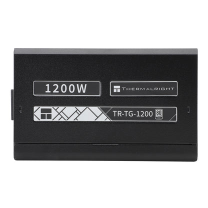 Thermalright (TG-1200) Gold 1200W (ATX 3.0) PCIE 5.0 (12VHPWR) 80 Plus Gold Full Modular, Smart Fan - Power Supply