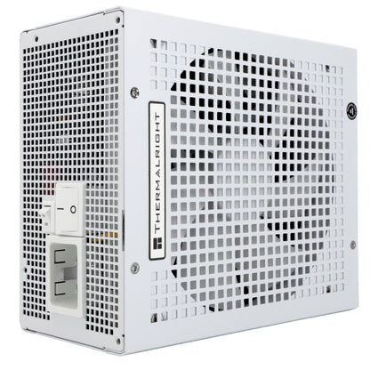 Thermalright (TP1350-W) Platinum 1350W (ATX 3.0) PCIE 5.0 (12VHPWR) 80 Plus Platinum Full Modular, Smart Fan - Power Supply (White)