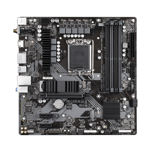 GIGABYTE B760M DS3H AX (WiFi 6E), Intel 13th 12th Series, LGA 1700/DDR4/PCIe 4.0/2xM.2 - mATX Gaming MotherBoard