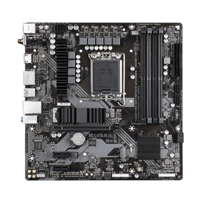 GIGABYTE B760M DS3H AX (WiFi 6E), Intel 13th 12th Series, LGA 1700/DDR4/PCIe 4.0/2xM.2 - mATX Gaming MotherBoard