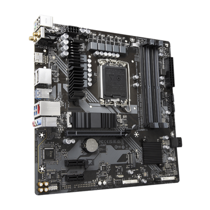 GIGABYTE B760M DS3H AX (WiFi 6E), Intel 13th 12th Series, LGA 1700/DDR4/PCIe 4.0/2xM.2 - mATX Gaming MotherBoard