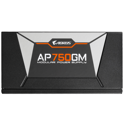 GIGABYTE AORUS P750 GOLD 750W 80+ Full Modular Power Supply w/ 135mm 2 Ball Bearing Smart Fan