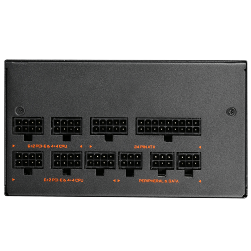 GIGABYTE AORUS P750 GOLD 750W 80+ Full Modular Power Supply w/ 135mm 2 Ball Bearing Smart Fan