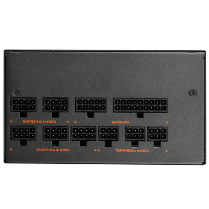 GIGABYTE AORUS P750 GOLD 750W 80+ Full Modular Power Supply w/ 135mm 2 Ball Bearing Smart Fan