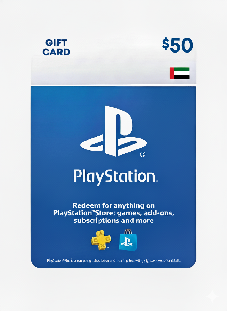 Playstation Store Gift Card 50 UAE