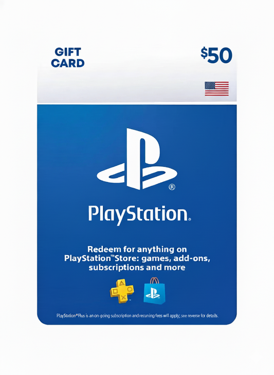 Playstation Store Gift Card 50 USA