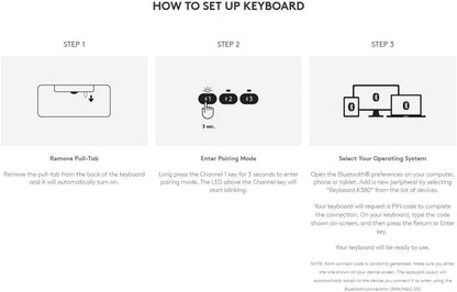 Logitech K380 Multi-Device Bluetooth Keyboard